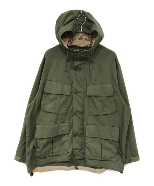 BEAMS（ビームス）BEAMS (ビームス) マウンテンパーカー グリーン サイズ:Ｌの古着・服飾アイテム