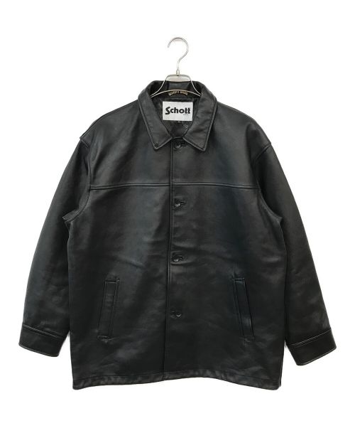 Schott（ショット）Schott (ショット) BEAUTY&YOUTH UNITED ARROWS (ビューティーアンドユースユナイテッドアローズ) 別注カーコート ブラック サイズ:XLの古着・服飾アイテム