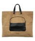 FENDI（フェンディ）の古着「Brown Printed Hemp Tote Bag」