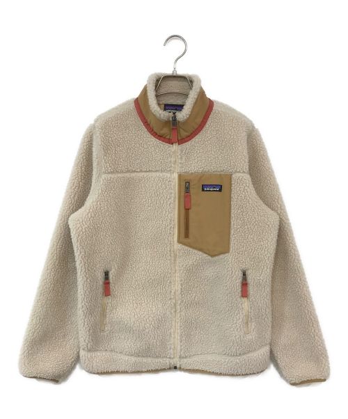 Patagonia（パタゴニア）Patagonia (パタゴニア) CLASSIC RETRO-X JACKET ホワイト サイズ:Mの古着・服飾アイテム