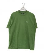 stussyステューシー）の古着「Logo T-SHIRTS」｜グリーン