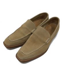 Crockett & Jones×SHIPS（クロケット＆ジョーンズ×シップス）の古着「別注スウェードローファー」｜ベージュ