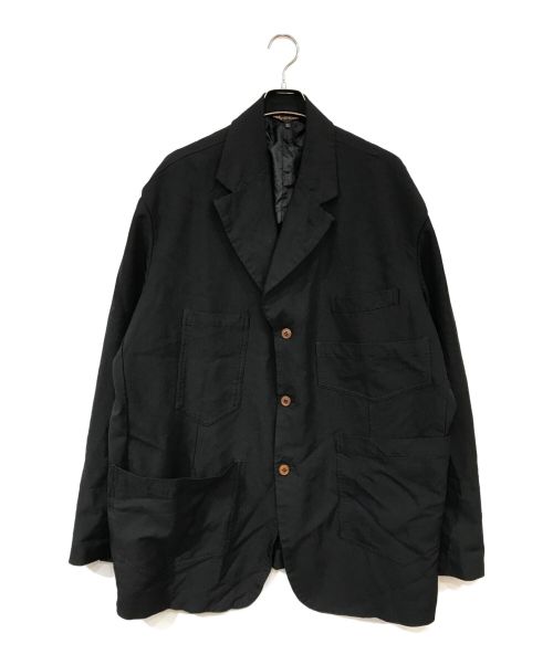 BLACK COMME des GARCONS（ブラック コムデギャルソン）BLACK COMME des GARCONS (ブラック コムデギャルソン) 3Bジャケット ブラック サイズ:XLの古着・服飾アイテム