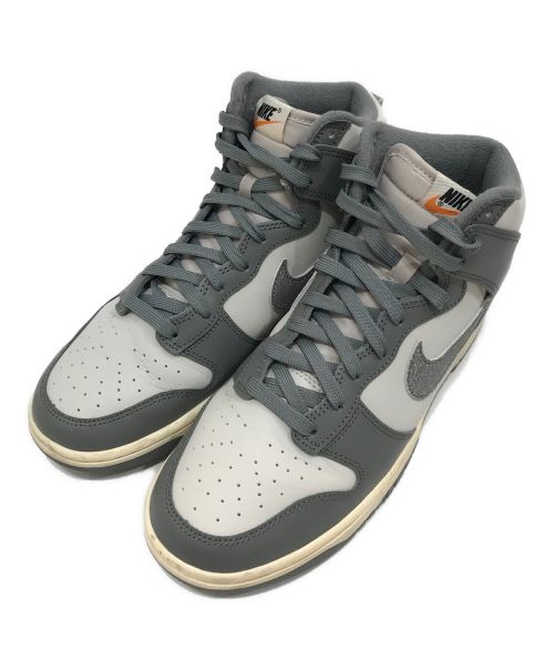 NIKE（ナイキ）NIKE (ナイキ) DUNK HI RETRO SE VNTG グレー サイズ:US9の古着・服飾アイテム