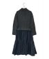 TORRAZZO DONNA (トラッゾドンナ) Knit × Tiered Skirt Hybrid One-piece グレー サイズ:F：6000円