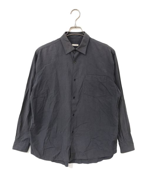 COMOLI（コモリ）COMOLI (コモリ) broad collar shirt ネイビー サイズ:2の古着・服飾アイテム