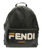 FENDI×FILAフェンディ×フィラ）の古着「フェンディマニア FFモノグラムコーティング バックパック」｜ブラック