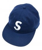 SUPREMEシュプリーム）の古着「Sロゴキャップ」｜ブルー