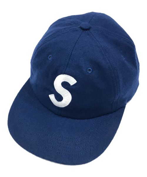 SUPREME（シュプリーム）Supreme (シュプリーム) Sロゴキャップ ブルーの古着・服飾アイテム