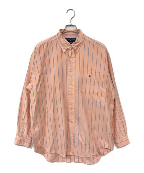 RALPH LAUREN（ラルフローレン）RALPH LAUREN (ラルフローレン) ボタンダウンシャツ ピンク サイズ:Lの古着・服飾アイテム