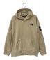 THE NORTH FACE（ザ ノース フェイス）の古着「Square Logo Hoodie」｜ベージュ