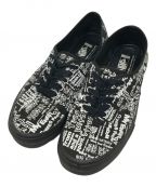 VANS×COMME des GARCONSバンズ×コムデギャルソン）の古着「コラボオーセンティック」｜ブラック