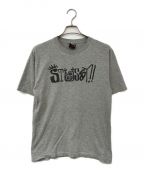 stussyステューシー）の古着「オールドプリントTシャツ」｜グレー