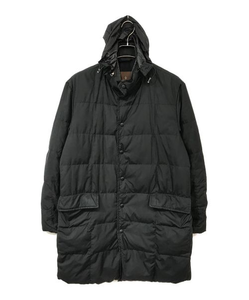 MONCLER（モンクレール）MONCLER (モンクレール) フーデッドコート ブラック サイズ:1の古着・服飾アイテム