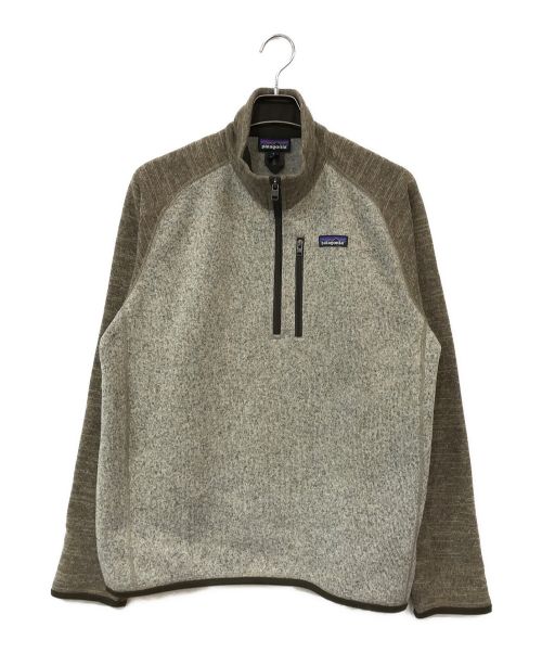 Patagonia（パタゴニア）Patagonia (パタゴニア) ベターセーター 1/4ジップ ベージュ サイズ:Ｍの古着・服飾アイテム