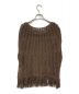 AMERI (アメリ) MEDI MAKURAME KNIT TOP ブラウン サイズ:記載なし：4480円