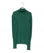 CFCLシーエフシーエル）の古着「WOOL RIB HIGHNECK TOP」｜グリーン