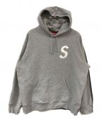 SUPREMEシュプリーム）の古着「S Logo Split Hooded」｜グレー