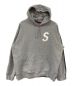 SUPREME（シュプリーム）の古着「S Logo Split Hooded」｜グレー