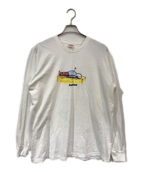 SUPREME（シュプリーム）SUPREME (シュプリーム) Neil Blender Arrow L/S Tee ホワイト サイズ:Ｌの古着・服飾アイテム