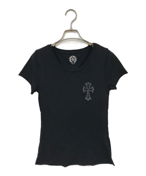 CHROME HEARTS（クロムハーツ）CHROME HEARTS (クロムハーツ) カットオフロゴカットソー ブラック サイズ:Sの古着・服飾アイテム