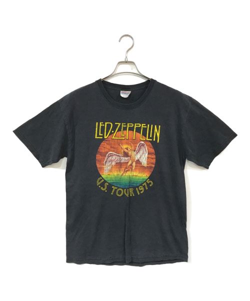 Hanes（ヘインズ）Hanes (ヘインズ) LED ZEPPELIN TEE ブラック サイズ:Mの古着・服飾アイテム