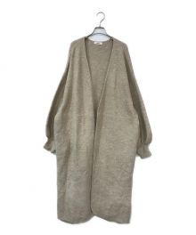 mideal（マイディール）の古着「knit log coat」｜ベージュ