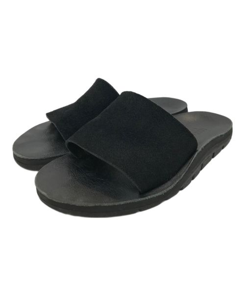 nonnative（ノンネイティブ）nonnative (ノンネイティブ) ISLAND SLIPPER (アイランドスリッパ) レザーサンダル ブラック サイズ:7の古着・服飾アイテム