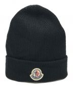 MONCLERモンクレール）の古着「WOOL BEANIE」｜ブラック