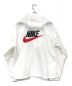 NIKE (ナイキ) Back Large Logo Woven Sports Hooded Jacket ホワイト サイズ:XL：3980円