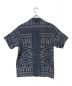 WHITE MOUNTAINEERING (ホワイトマウンテ二アニング) BANDANA PRINTED OPEN COLLAR SHIRT ブルー サイズ:1：4480円