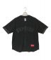 Supreme（シュプリーム）の古着「Ultrasuede Mesh Baseball Jersey」｜ブラック