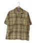 THE NORTHFACE PURPLELABEL（ザ・ノースフェイス パープルレーベル）の古着「Madras Field H/S Shirt」｜ベージュ