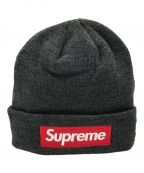 SUPREME×New Eraシュプリーム×ニューエラ）の古着「BOX LOGO BEANIE」｜グレー