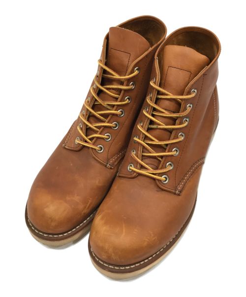 RED WING（レッドウィング）RED WING (レッドウィング) レザーブーツ ブラウン サイズ:26.0㎝の古着・服飾アイテム