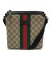 GUCCI（グッチ）の古着「GGスプリームシェリーラインショルダーバッグ」｜ベージュ