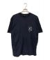 stussy（ステューシー）の古着「FIRE DISE TEE」｜ネイビー