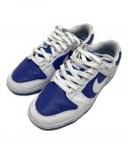 NIKEナイキ）の古着「DUNK LOW RETRO」｜ホワイト×ブルー