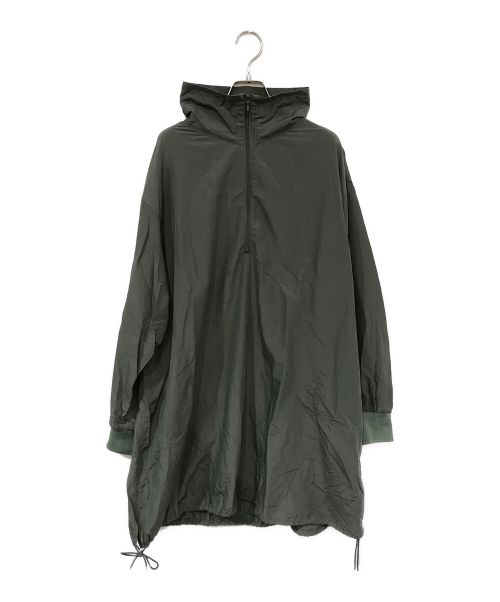 08sircus（ゼロエイトサーカス）08sircus (ゼロエイトサーカス) Tropical washer pullover coat（トロピカルウォッシャープルオーバーコート） カーキ サイズ:1の古着・服飾アイテム