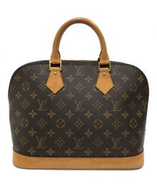 LOUIS VUITTON（ルイ ヴィトン）の古着「モノグラムハンドバッグアルマ」｜ブラウン