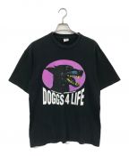 SUPREMEシュプリーム）の古着「2009 Doggs 4 Life Tee」｜ブラック