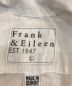 中古・古着 Frank&Eileen (フランクアンドアイリーン) レギュラーシャツ ホワイト サイズ:L：5000円