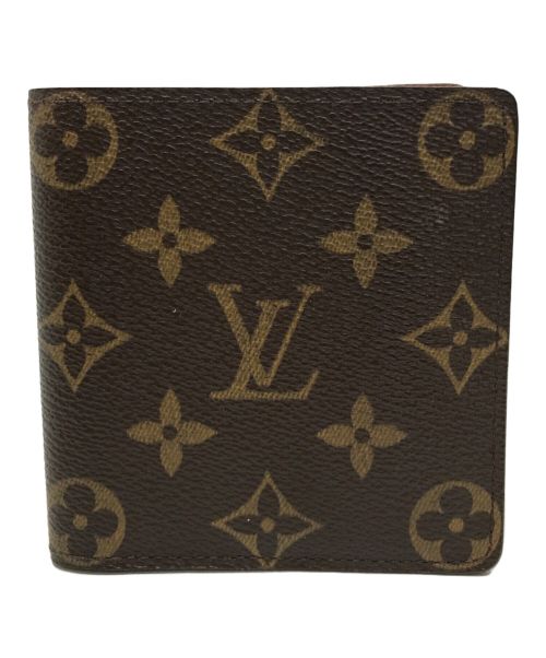 LOUIS VUITTON（ルイ ヴィトン）LOUIS VUITTON (ルイ ヴィトン) ポルトビエ 6 カルトクレディ ブラウンの古着・服飾アイテム