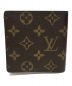 LOUIS VUITTON (ルイ ヴィトン) ポルトビエ 6 カルトクレディ ブラウン：13000円