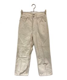 AURALEE（オーラリー）の古着「HARD TWIST DENIM 5P PANTS」｜ホワイト