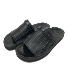 ISSEY MIYAKE MEN（イッセイミヤケメン）の古着「Black Stripe Sandals」｜ブラック