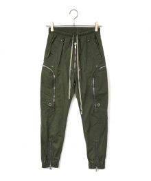 RICK OWENS（リックオウエンス）の古着「Bauhaus Cargo Pants」｜グリーン