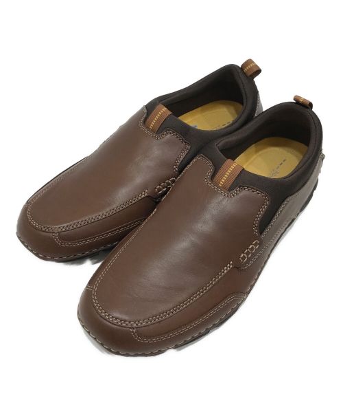 ROCKPORT（ロックポート）ROCKPORT (ロックポート) レザーシューズ ブラウン サイズ:US9の古着・服飾アイテム