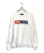 DIESELディーゼル）の古着「ロゴスウェット」｜ホワイト