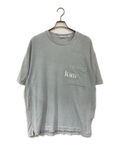 KITH（キス）KITH (キス) プリントカットソー ブルー サイズ:ＸＬの古着・服飾アイテム